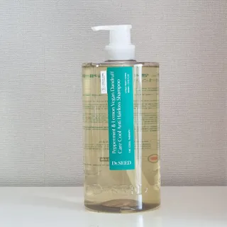 닥터시드 페퍼민트 앤 레몬 비건 비듬케어 쿨 탈모 샴푸 (1000ml) — 5점을 준 리뷰어가 2024년 1월 올린 사용 사진