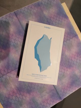 에이스노 레스큐 부스트 하이드레이션 시트마스크 — 5점을 준 리뷰어가 2021년 10월 올린 사용 사진