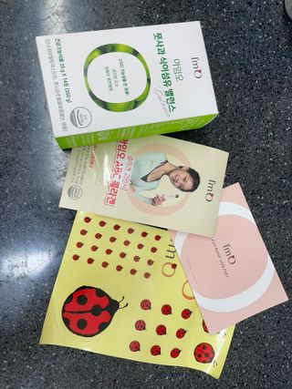 아임오 풋사과 식이섬유 밸런스 젤리 14포 — 5점을 준 리뷰어가 2021년 10월 올린 사용 사진