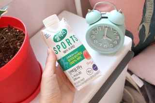 셀렉스스포츠 셀렉스 스포츠 웨이 프로틴 복숭아_ 330ml x 12팩 — 5점을 준 리뷰어가 2021년 3월 올린 사용 사진