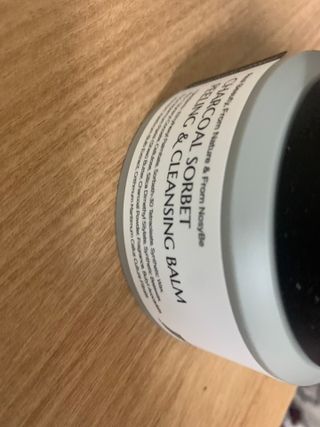 프롬노시베 차콜 소르베 필링 앤 클렌징 밤 — 4점을 준 리뷰어가 2022년 1월 올린 사용 사진