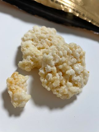 미즈꼬레아 치즈맛 누룽지크리스피 — 4.5점을 준 리뷰어가 2022년 2월 올린 사용 사진