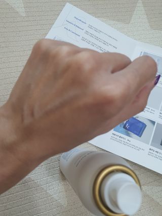 키노닉스 블루밍 세럼 인 미스트 — 4.5점을 준 리뷰어가 2021년 9월 올린 사용 사진