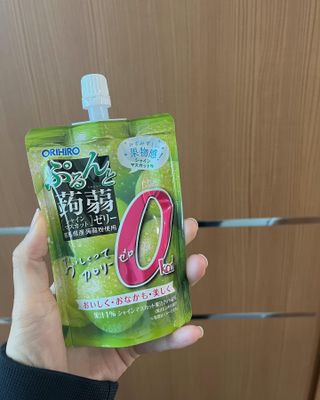 ORIHIRO 오리히로 곤약젤리 제로칼로리 130g 4종 4팩(맛별로 1팩씩) — 5점을 준 리뷰어가 2023년 1월 올린 사용 사진