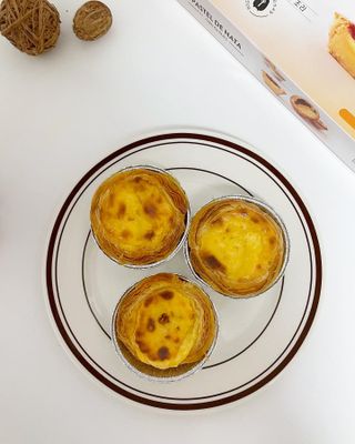 디앙뜨 포르투갈 에그타르트 오리지널 맛+패션후르츠 맛 중 택1 — 5점을 준 리뷰어가 2021년 7월 올린 사용 사진