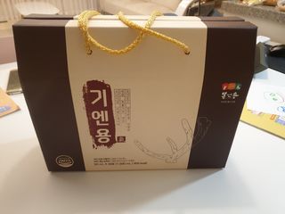 [몸엔용] 무더운 날씨에 국산녹용 기엔용으로 몸보신 50ml x 30포 — 5점을 준 리뷰어가 2021년 6월 올린 사용 사진