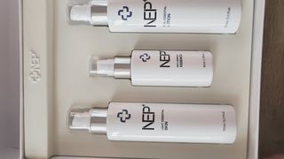 SOONWITH 순위드 NEP+ 스킨케어 3종 세트 — 4점을 준 리뷰어가 2021년 3월 올린 사용 사진