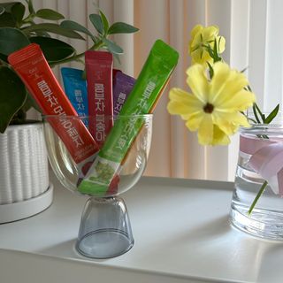 참앤들황토농원 7가지 맛! 탄산 톡톡! 스파클링! 데이앤 콤부차 7종 10포 1박스씩 ★총 7박스★ — 5점을 준 리뷰어가 2023년 1월 올린 사용 사진