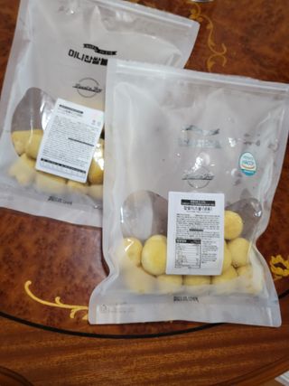 Dog&Ball 독앤볼 [Dog&Ball] 미니찹쌀볼도그 찹쌀치즈볼 — 5점을 준 리뷰어가 2021년 8월 올린 사용 사진