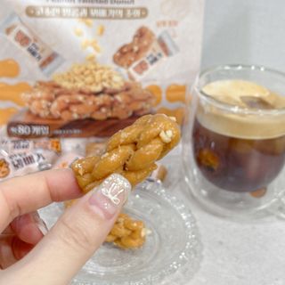 유앤아이트레이드 프리[한입] 꽈배기 520g x 3종 (허니, 검은깨, 땅콩) — 5점을 준 리뷰어가 2025년 3월 올린 사용 사진
