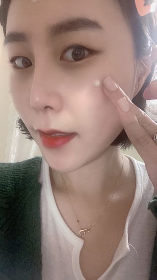 화이트리 채움 베리어 로션, 베리어 크림 세트 — 4점을 준 리뷰어가 2021년 1월 올린 사용 사진