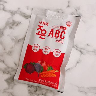 농업회사법인조은 내 몸에 조은 ABC 주스 — 5점을 준 리뷰어가 2021년 10월 올린 사용 사진