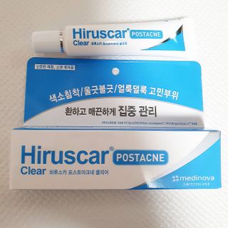 히루스카 포스트아크네 클리어 — 5점을 준 리뷰어가 2021년 2월 올린 사용 사진