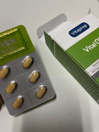 뉴트리션팩토리 비타프렙 바이탈원 종합비타민 멀티비타민 600mg — 4점을 준 리뷰어가 2021년 7월 올린 사용 사진