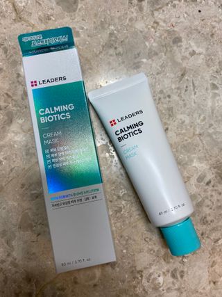 리더스코스메틱 리더스 카밍 바이오틱스 크림 마스크 — 4.5점을 준 리뷰어가 2021년 3월 올린 사용 사진