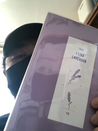 리훈 2023년 아이라이크 모눈 다이어리 미니달력 세트 — 5점을 준 리뷰어가 2022년 11월 올린 사용 사진