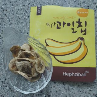 아비삭 과일칩 딸기, 감, 포도, 바나나 4종 — 4점을 준 리뷰어가 2021년 8월 올린 사용 사진