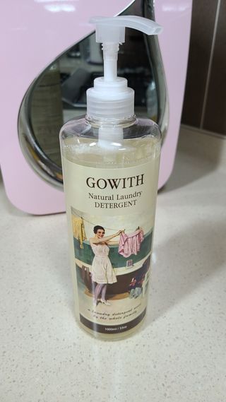 고위드올인원 세탁세제 1000ml — 5점을 준 리뷰어가 2021년 5월 올린 사용 사진