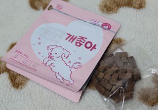 My Pet Care 천연단백질 관절건강에 개좋아 — 5점을 준 리뷰어가 2021년 1월 올린 사용 사진