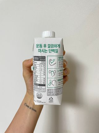 셀렉스스포츠 셀렉스 스포츠 웨이 프로틴 복숭아_ 330ml x 12팩 — 5점을 준 리뷰어가 2021년 7월 올린 사용 사진