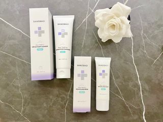 바노바기 코스메틱 바노바기 밀크씨슬 리페어 시카 폼 클렌저 플러스 120ml + 선스크린 플러스 50ml — 5점을 준 리뷰어가 2023년 7월 올린 사용 사진