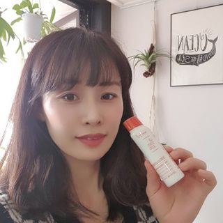 12월 15일 출시, 건강기능식품 브랜드 본리브 나 다운 시작 제품 3종 — 5점을 준 리뷰어가 2021년 2월 올린 사용 사진