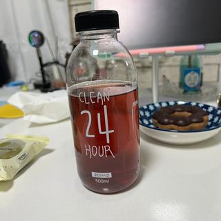 클린24시간 1BOX(5포) + 전용보틀(500ml) — 5점을 준 리뷰어가 2023년 2월 올린 사용 사진
