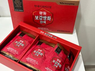 광동생활건강 [광동]진하고 깊은 풍미, 광동 보감쌍화진액 100mL * 18포 — 4.5점을 준 리뷰어가 2024년 6월 올린 사용 사진