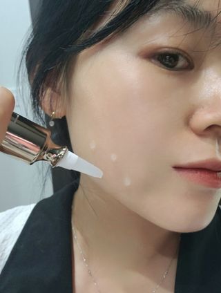 MF[더메디코템] 스피큘 DCA V리프팅 크림 — 5점을 준 리뷰어가 2024년 4월 올린 사용 사진