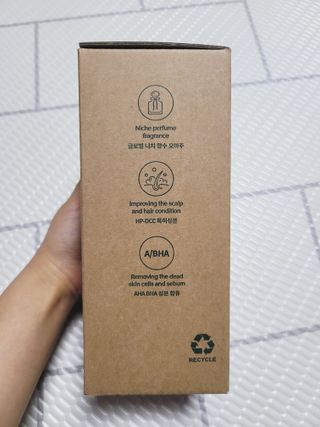 라로지크 X4 스케일링 퍼퓸 샴푸 1,000mℓ — 4점을 준 리뷰어가 2022년 1월 올린 사용 사진