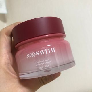 SOONWITH 바이오 수퍼 아쿠아 하이드로 젤 크림 — 4점을 준 리뷰어가 2021년 5월 올린 사용 사진