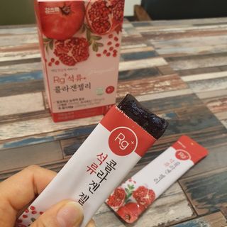 함초록 Rg+ 석류콜라겐젤리 — 5점을 준 리뷰어가 2021년 3월 올린 사용 사진