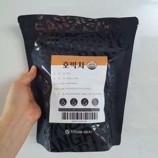 산그리메 국내산 호박차 100티백 대용량 삼각티백차 — 5점을 준 리뷰어가 2021년 7월 올린 사용 사진