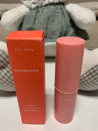 스킨큐어 산다화 카멜리아 안티 링클 멀티밤 — 5점을 준 리뷰어가 2023년 2월 올린 사용 사진