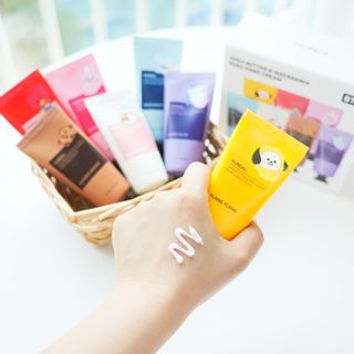 쿤달 BT21 시어버터 앤 마카다미아 퓨어 핸드크림 50ml 7구 기프트 세트 — 5점을 준 리뷰어가 2021년 3월 올린 사용 사진