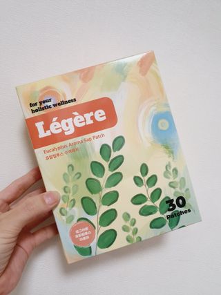 [레제르] 아로마 수액패치 발패치 30매입 -라벤더향/유칼립투스향/대나무향 — 4.5점을 준 리뷰어가 2022년 10월 올린 사용 사진