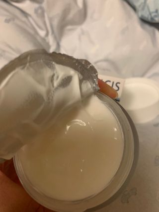 산수시 아쿠아 베네핏 24h 수부지 물광 속건조 수분크림 50ml — 5점을 준 리뷰어가 2021년 6월 올린 사용 사진