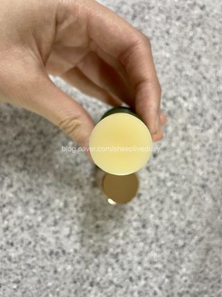 리즈코코 스킨 리페어 부스팅 보르피린밤 — 3점을 준 리뷰어가 2023년 2월 올린 사용 사진