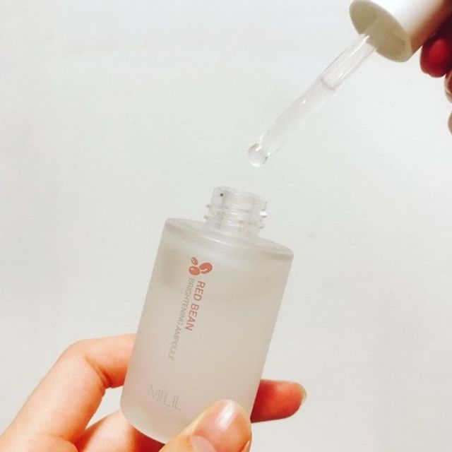 [미릴] 맑음빛 레드빈 브라이트닝 앰플 리뷰 사진