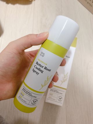 달리프 클로렐라 베러 루트 쿨링 스프레이 100ml — 5점을 준 리뷰어가 2021년 5월 올린 사용 사진