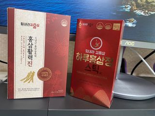 힘내라김홍삼 홍삼활력진 50ml x 5포 — 5점을 준 리뷰어가 2021년 4월 올린 사용 사진