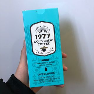 여우두마리 1977 콜드브루 스틱 더치커피 루후 커피팩토리 — 5점을 준 리뷰어가 2021년 2월 올린 사용 사진