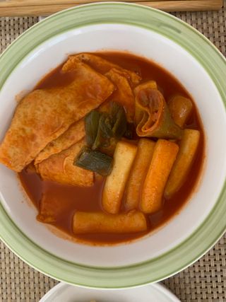응큼떡볶이 — 5점을 준 리뷰어가 2021년 3월 올린 사용 사진