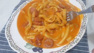[푸딩팩토리] 로제누들떡볶이 500g / 까르보나라크림누들떡볶이 500g — 5점을 준 리뷰어가 2022년 8월 올린 사용 사진