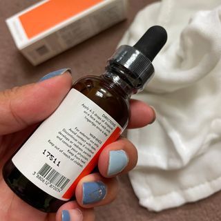 더마 사이언스 비타민 CCC 앰플 기미 브라이트닝 세럼 30ml — 5점을 준 리뷰어가 2021년 8월 올린 사용 사진