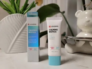 리더스코스메틱 리더스 카밍 바이오틱스 선 에센스 SPF 50+ PA++++ — 5점을 준 리뷰어가 2022년 6월 올린 사용 사진