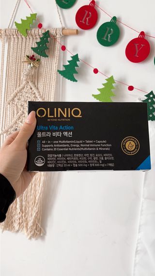 올리닉 울트라비타액션 — 5점을 준 리뷰어가 2021년 11월 올린 사용 사진