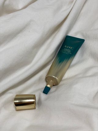 [NEW 탄력유턴 아이크림] AHC 유스 래스팅 리얼 아이크림 포 페이스 — 5점을 준 리뷰어가 2021년 2월 올린 사용 사진