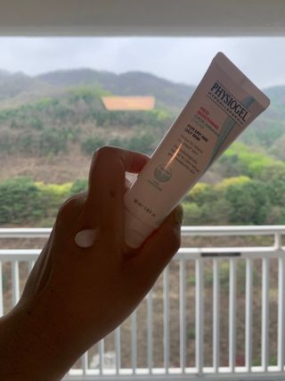 피지오겔 레드수딩 시카밸런스 크림 50ml — 5점을 준 리뷰어가 2022년 4월 올린 사용 사진