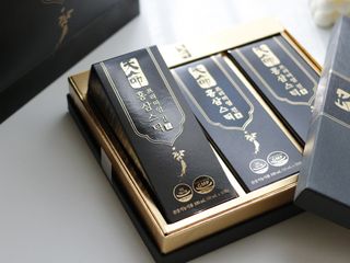 헬스업_천명진프리미엄홍삼스틱_10ml x 30포 — 5점을 준 리뷰어가 2021년 1월 올린 사용 사진